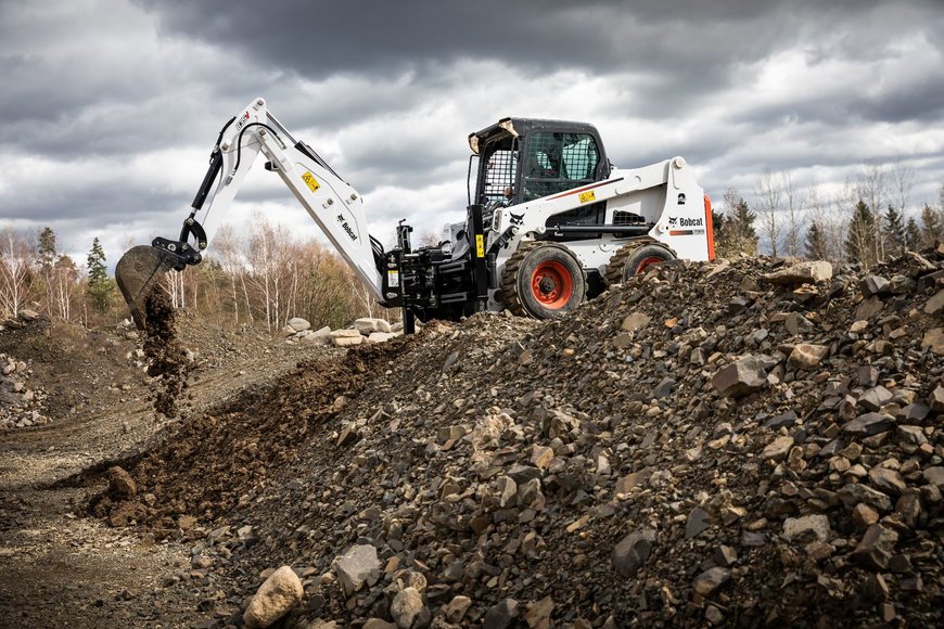 New Backhoe Attachment for Bobcat Compact Loaders for MEA